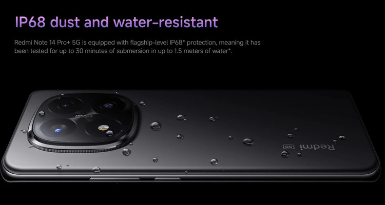 گوشی موبایل شیائومی مدل Redmi Note 14 Pro Plus 5G