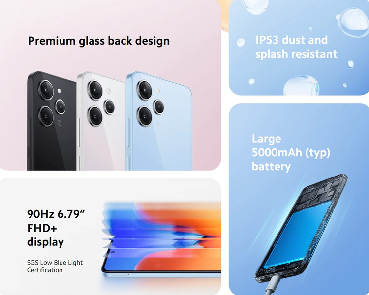 گوشی موبایل شیائومی Redmi 12 4G