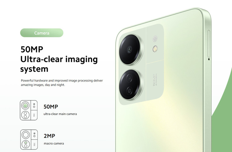 گوشی موبایل شیائومی Redmi 13c