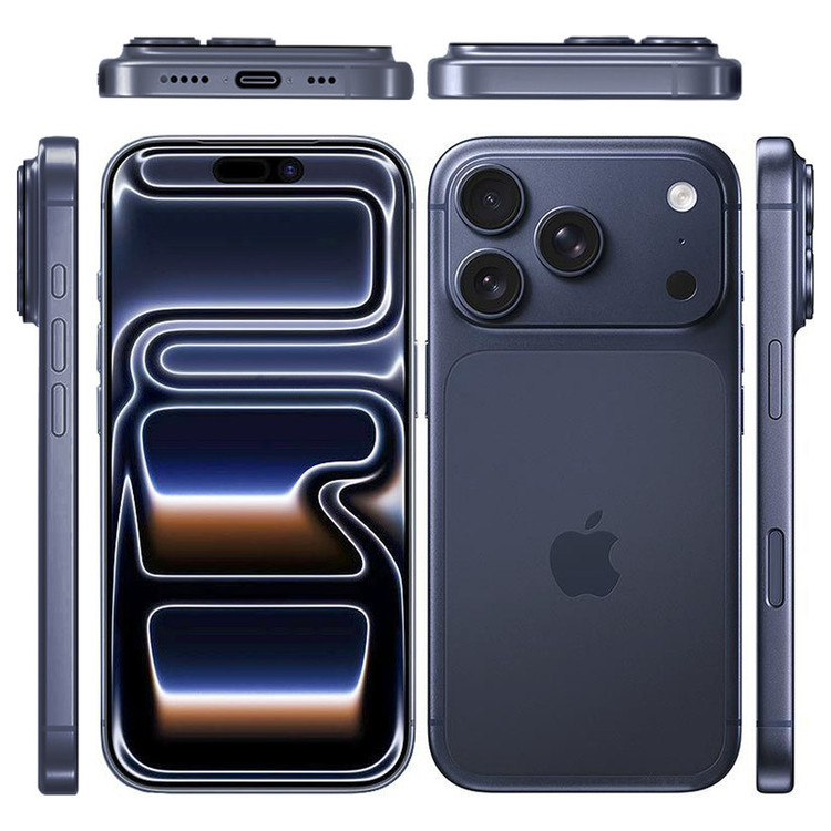 گوشی موبایل اپل مدل iPhone 17 Pro Max ZAA تک سیم کارت + eSim ظرفیت 512 گیگابایت و رم 12 گیگابایت - اکتیو - به همراه شارژر 20 وات اپل