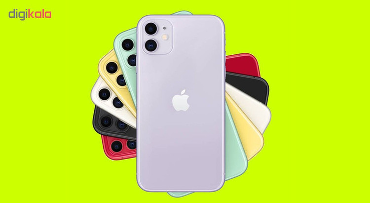 گوشی موبایل اپل مدل iPhone 11 CH دو سیم کارت ظرفیت 128 گیگابایت و رم 4 گیگابایت