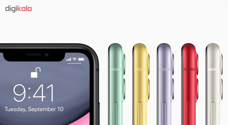 گوشی موبایل اپل مدل iPhone 11 CH دو سیم کارت ظرفیت 128 گیگابایت و رم 4 گیگابایت