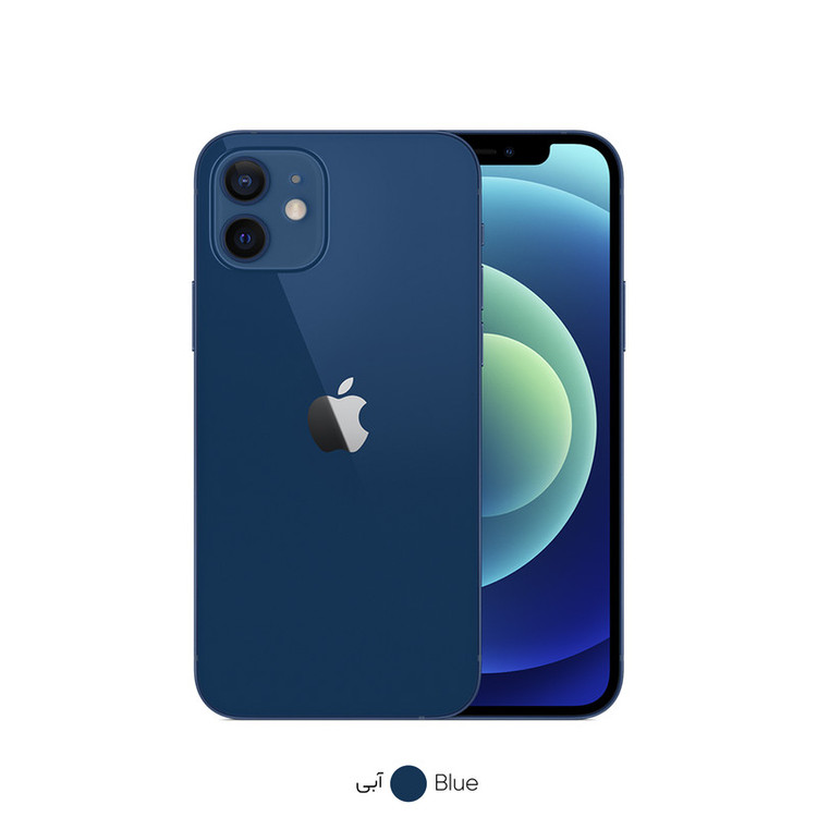 گوشی موبایل اپل مدل iPhone 12 ZA/A دو سیم کارت ظرفیت 256 گیگابایت و رم 4 گیگابایت - نات اکتیو