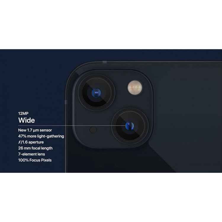 گوشی موبایل اپل مدل iPhone 13 A2634 دو سیم کارت ظرفیت 128 گیگابایت و رم 4 گیگابایت - نات اکتیو