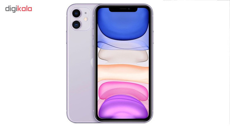 گوشی موبایل اپل مدل iPhone 11 A2223 ZAA دو سیم کارت ظرفیت 128 گیگابایت و رم 4 گیگابایت - نات اکتیو