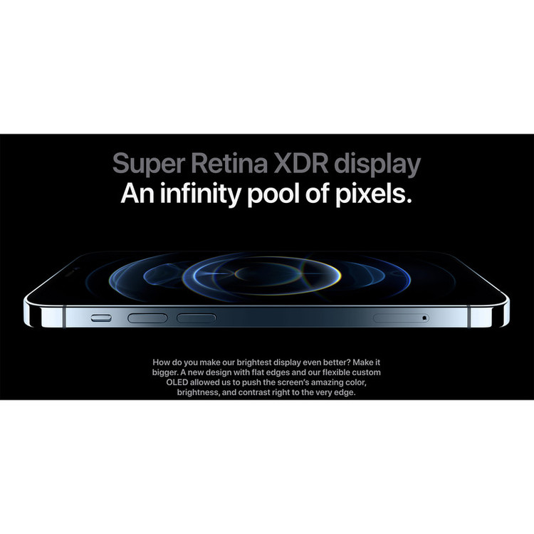 گوشی موبایل اپل مدل iPhone 12 Pro A2408 CH دو سیم کارت ظرفیت 256 گیگابایت و 6 گیگابایت رم - نات اکتیو