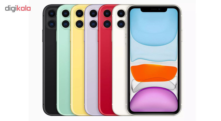 گوشی موبایل اپل مدل iPhone 11 A2223 دو سیم کارت ظرفیت 64 گیگابایت